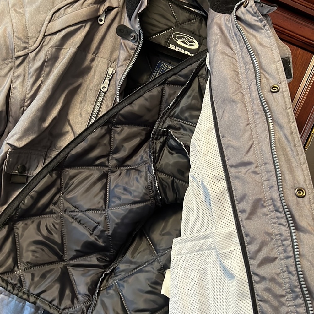 Vintage Spidi Power Air System Rider Racing Motorcycle Platinum Silver Jacket! - Picture 5 of 15